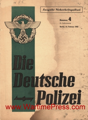 Die Deutsche Polizei Ausgabe Sicherheitpolizei 1943 02 15 nr 04 (PDF)