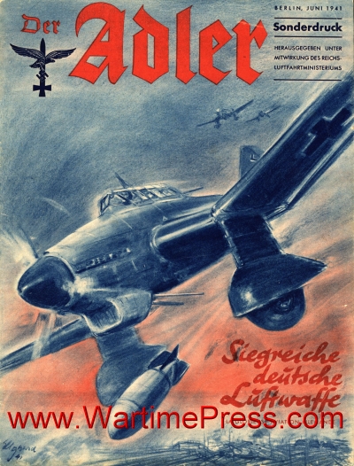 Der Adler 1941 June Sonderdruck – Siegreiche deutsche Luftwaffe (PDF)