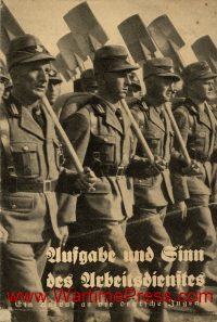 Aufgabe und Sinn des Arbeitsdienstes (PDF)