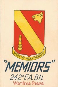 242nd Field Artillery Battalion "Memiors" (PDF)