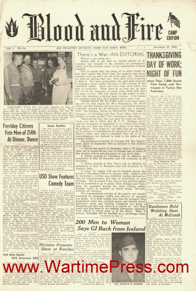 Blood and Fire 1943 11 27 nr 24 (PDF)