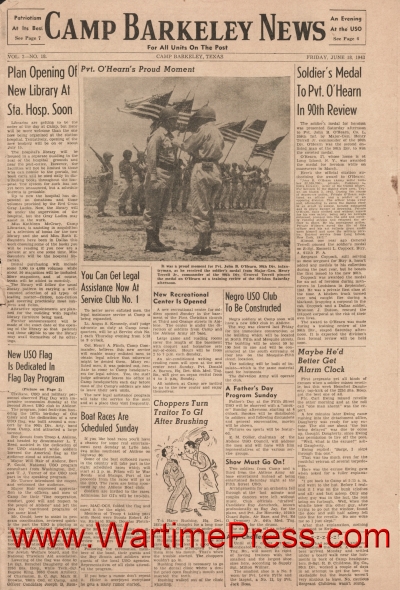 Camp Berkeley News 1943 06 18 nr 18 (PDF)