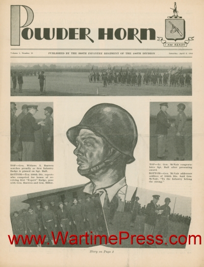 Powder Horn 1944 04 08 Nr 19 PDF Wartime Press Powder Horn 1944 04 08 Nr 19 PDF Wartime Press