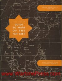 Guide to Maps of the Far East - Special Series nr 31 (PDF)