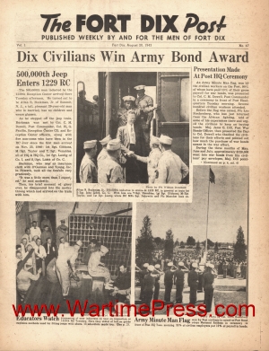 The Fort Dix Post 1943 08 20 nr 47 (PDF)