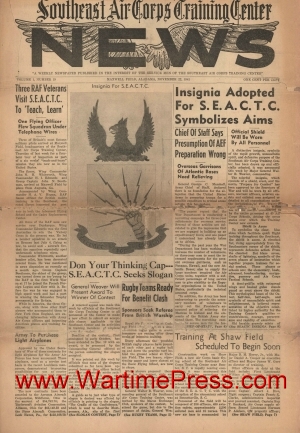 Southeast Air Corps Training Center News 1941 11 22 nr 19 (PDF)