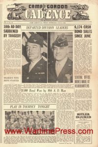 Camp Gordon Cadence 1944 07 21 nr 28 (PDF)