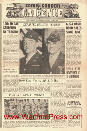 Camp Gordon Cadence 1944 07 21 nr 28 (PDF)