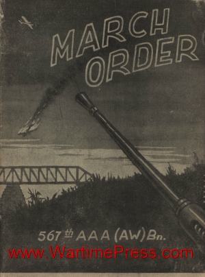 567th AAA AW BN – March Order (PDF)